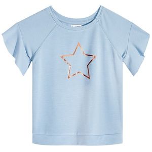 Sweatshirt, Flutter-Sleeve Sweatshirt